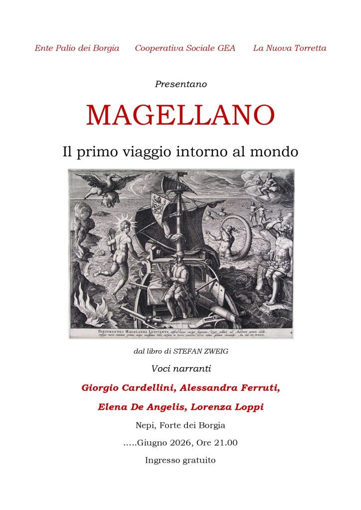 Sipari di Lucrezia: Magellano, il primo viaggio intorno al mondo